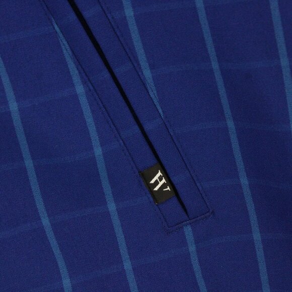 Target x Houston White Bomber Jacket Mens XL Blue Plaid Full Zip Casual Lined - Picture 5 of 10